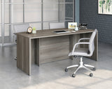 Affirm 72" Bowfront Executive Desk in Hudson Elm