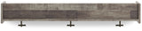 Neilsville Wall Mounted Coat Rack w/Shelf