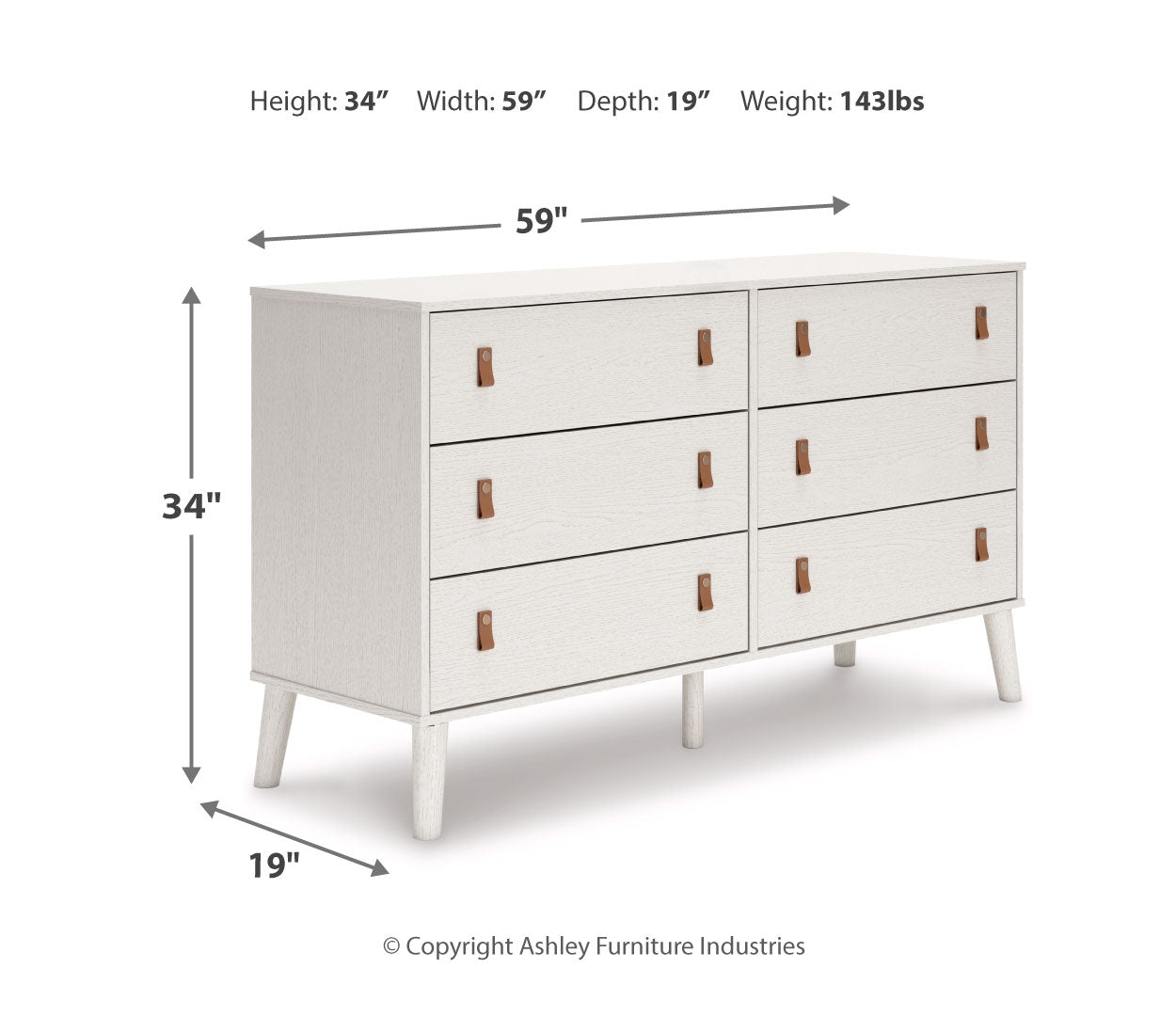 Aprilyn Twin Bookcase Bed with Dresser