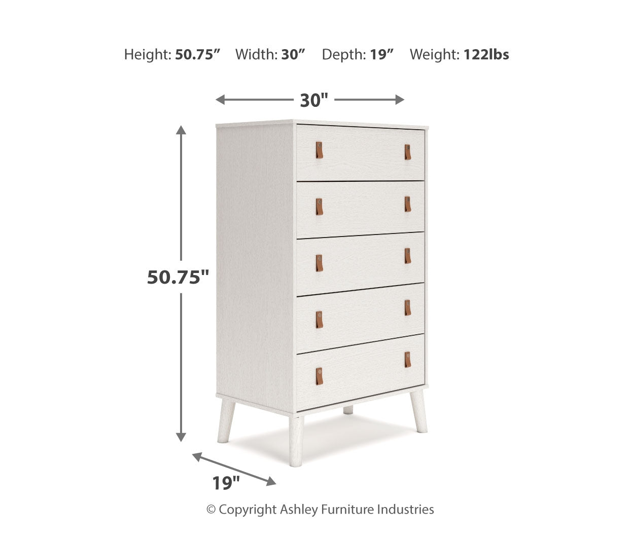 Aprilyn Queen Panel Headboard with Dresser and Chest