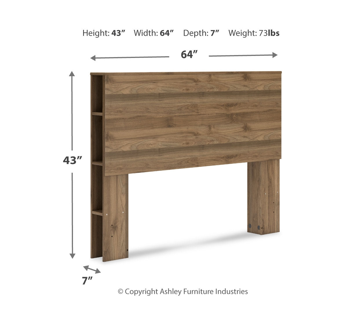 Aprilyn Queen Bookcase Headboard with Dresser