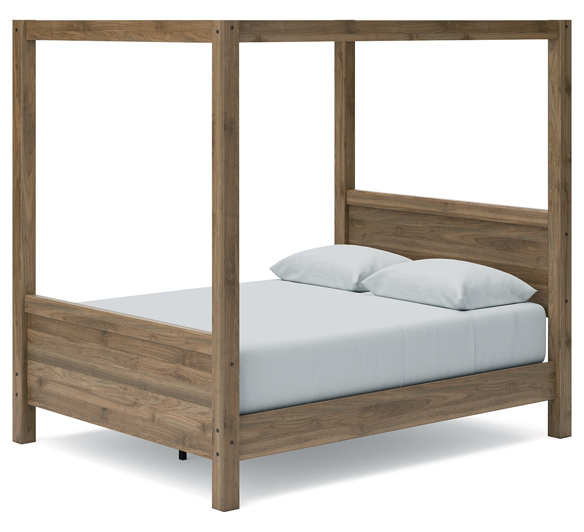 Aprilyn Queen Canopy Bed with Dresser