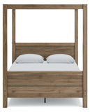 Aprilyn Queen Canopy Bed with Dresser