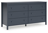 Simmenfort Six Drawer Dresser