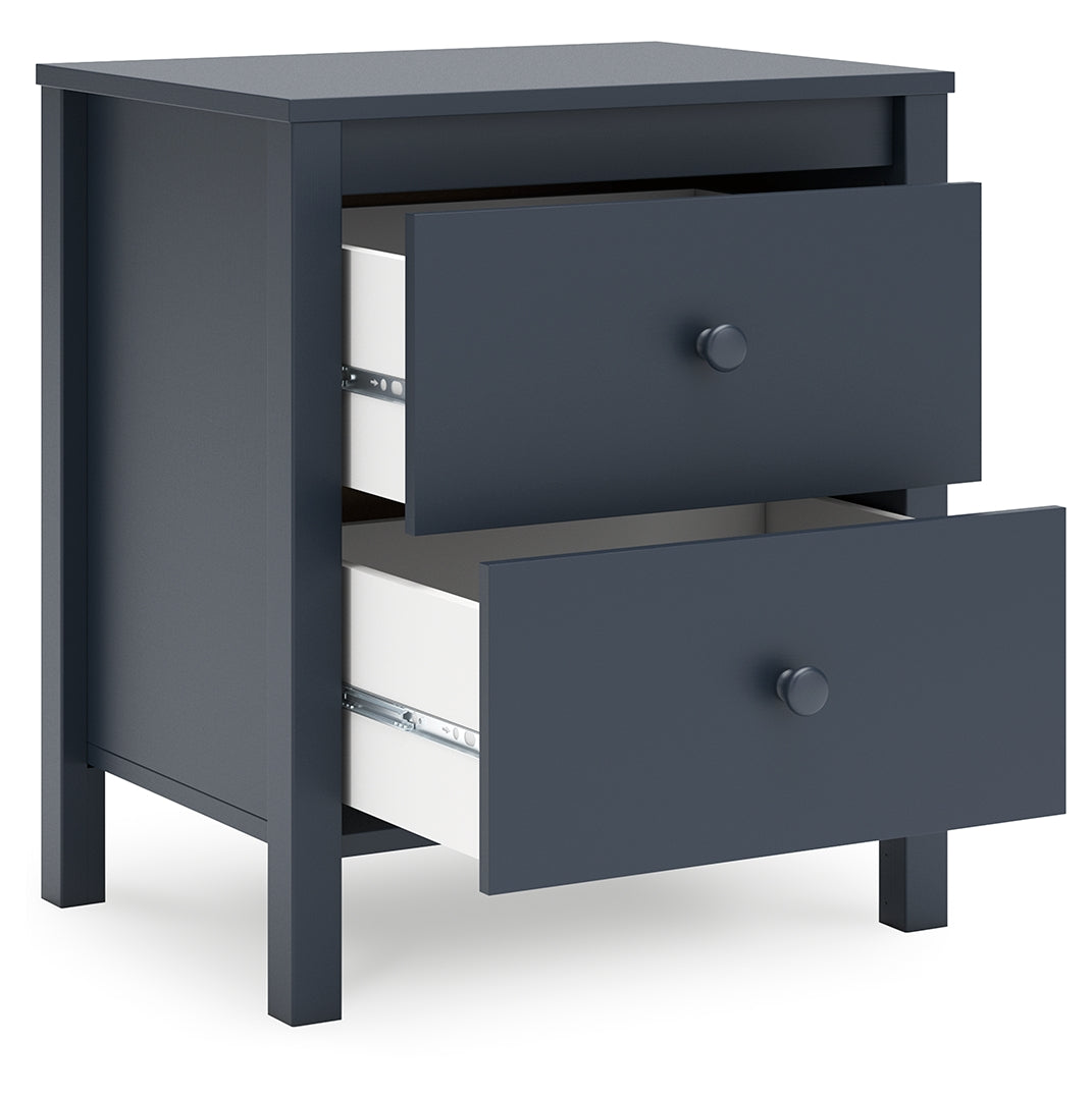 Simmenfort Two Drawer Night Stand