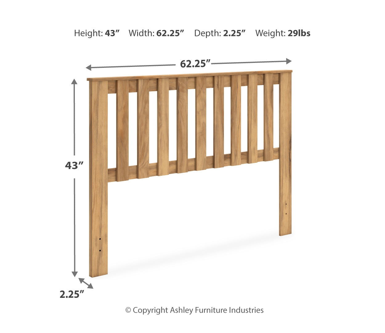 Bermacy Queen Panel Headboard