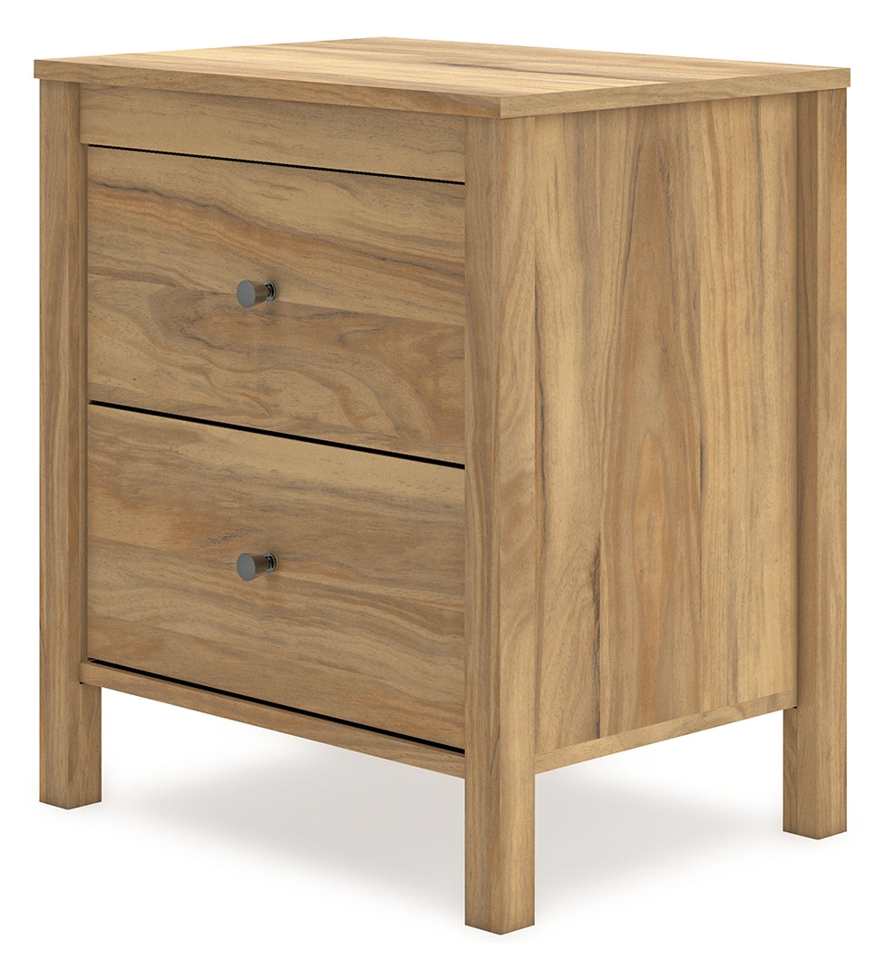 Bermacy Two Drawer Night Stand