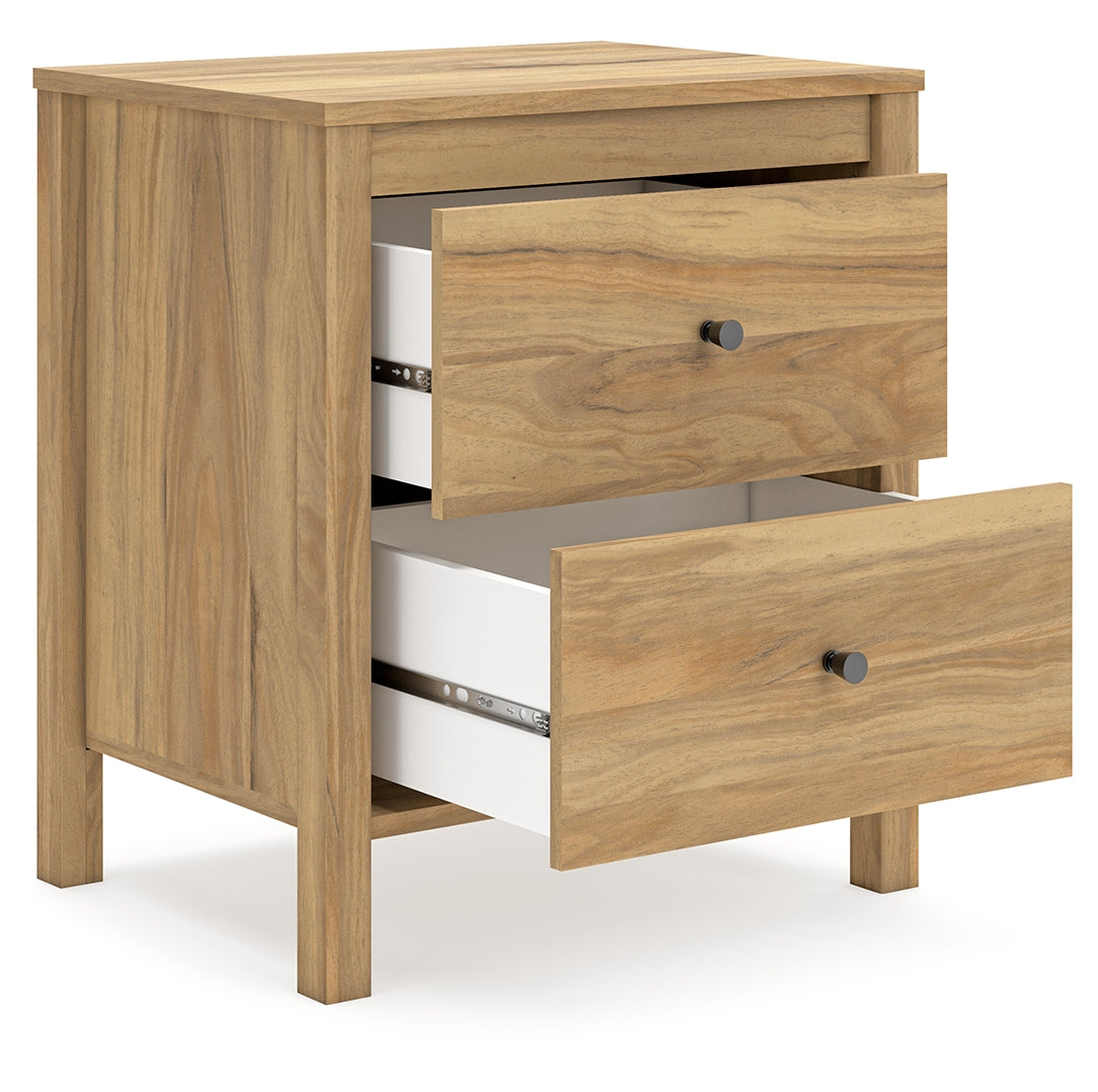 Bermacy Two Drawer Night Stand