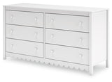 Hallityn Six Drawer Dresser