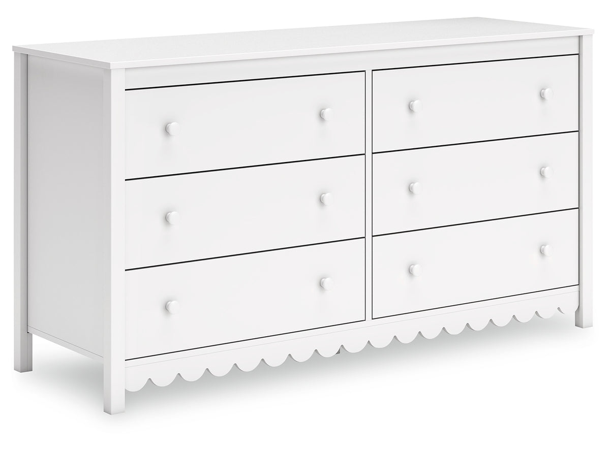 Hallityn Six Drawer Dresser