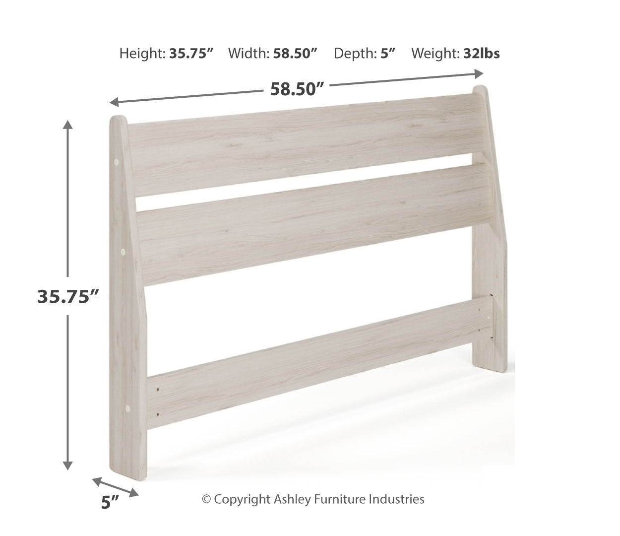 Socalle Full Panel Headboard