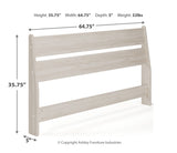 Socalle Queen Panel Headboard