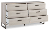 Socalle Six Drawer Dresser