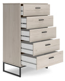 Socalle Five Drawer Chest