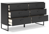 Socalle Six Drawer Dresser