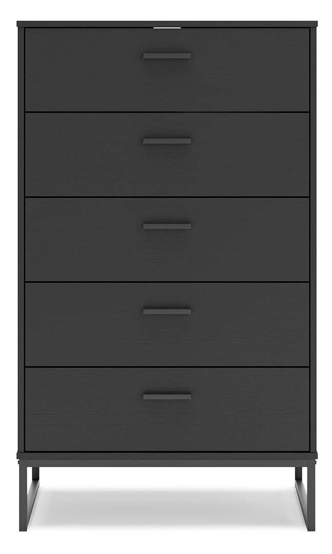 Socalle Five Drawer Chest