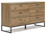 Deanlow Six Drawer Dresser