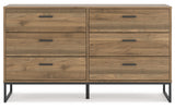 Deanlow Six Drawer Dresser