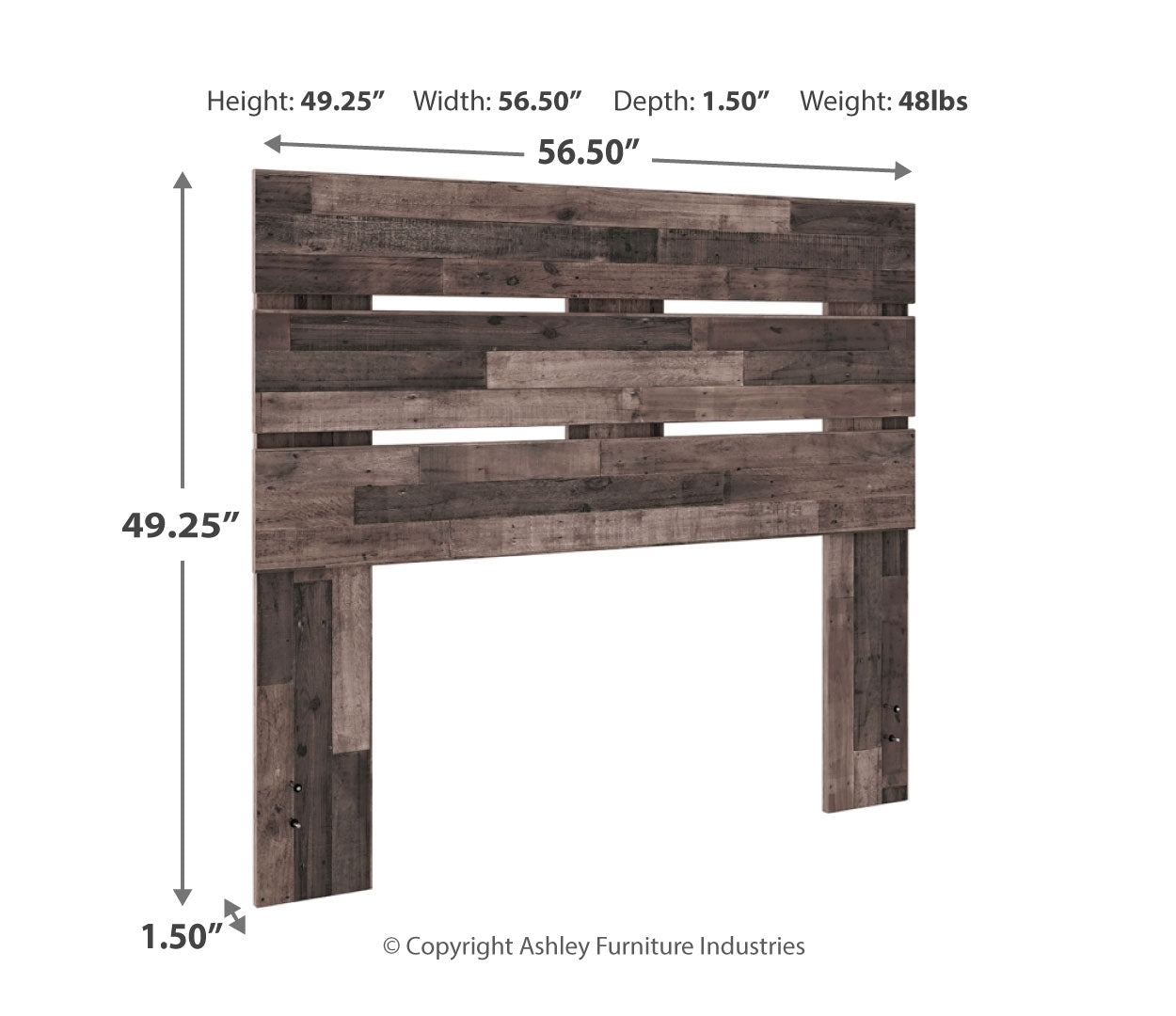 Neilsville Full Panel Headboard