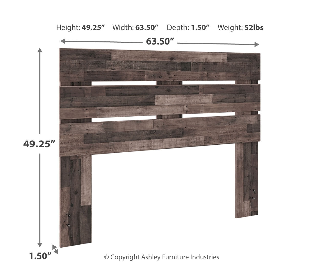 Neilsville Queen Panel Headboard