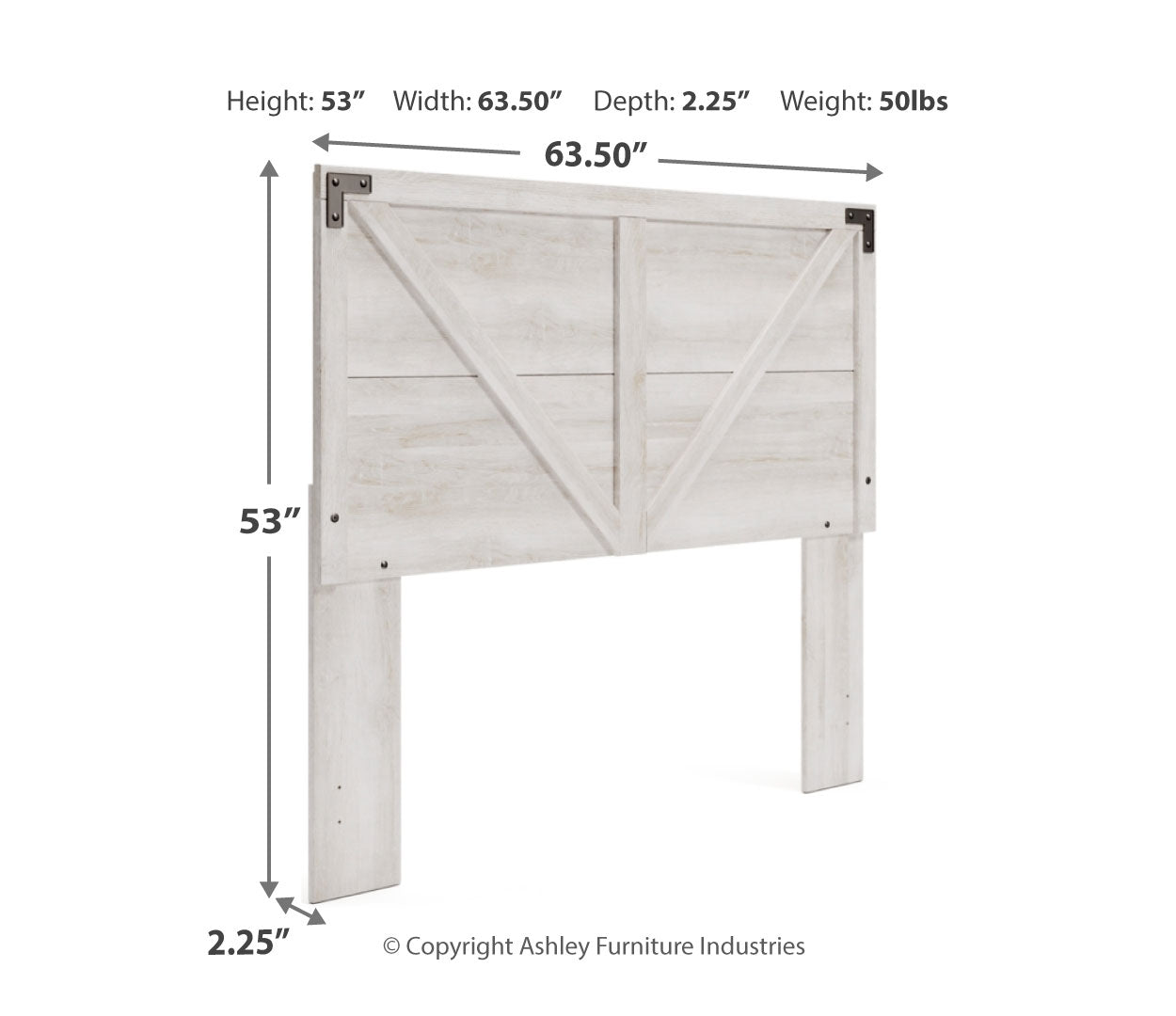 Shawburn Queen Crossbuck Panel HDBD