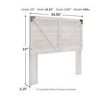 Shawburn Queen Crossbuck Panel HDBD