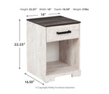 Shawburn One Drawer Night Stand