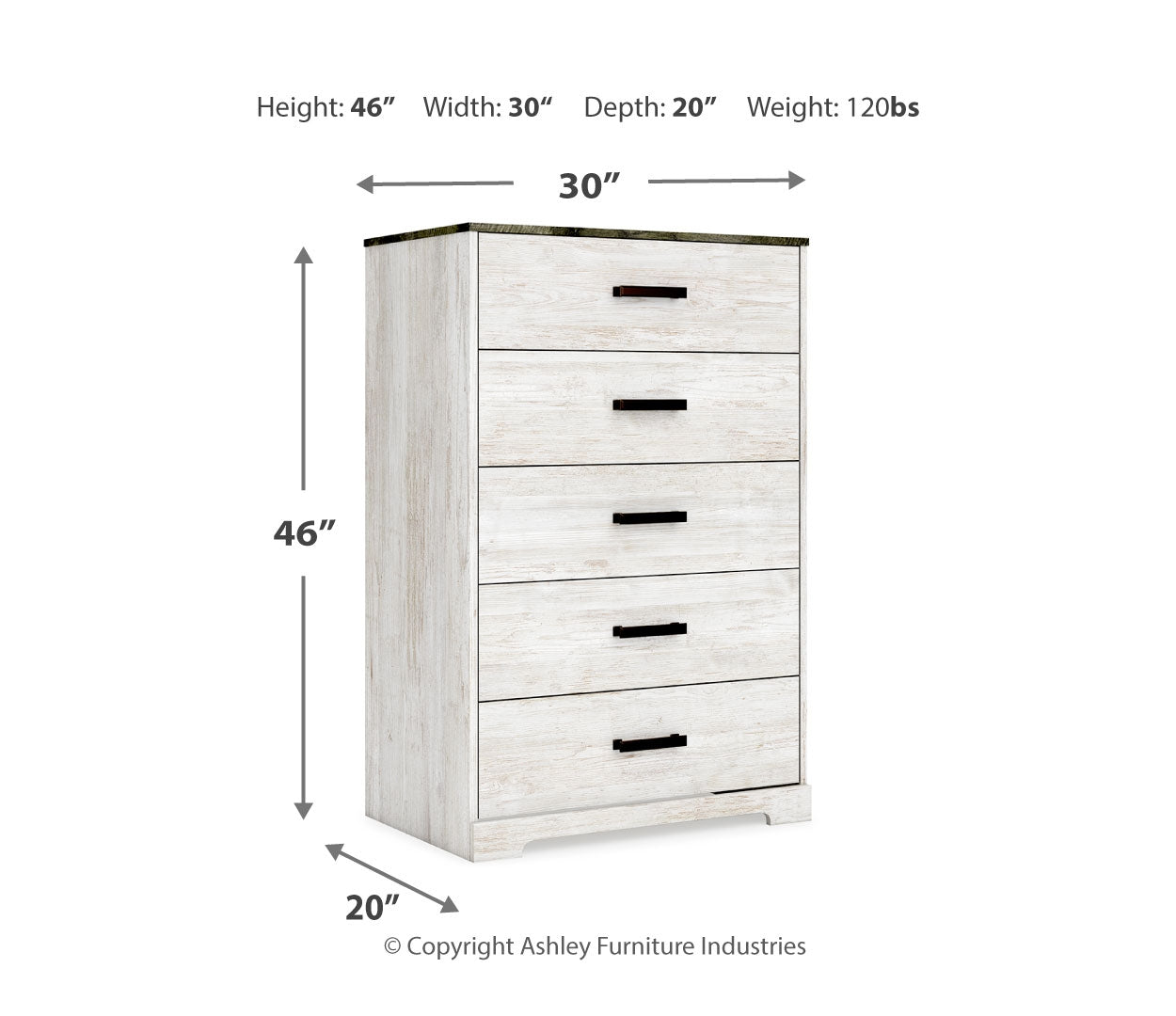 Shawburn Five Drawer Chest