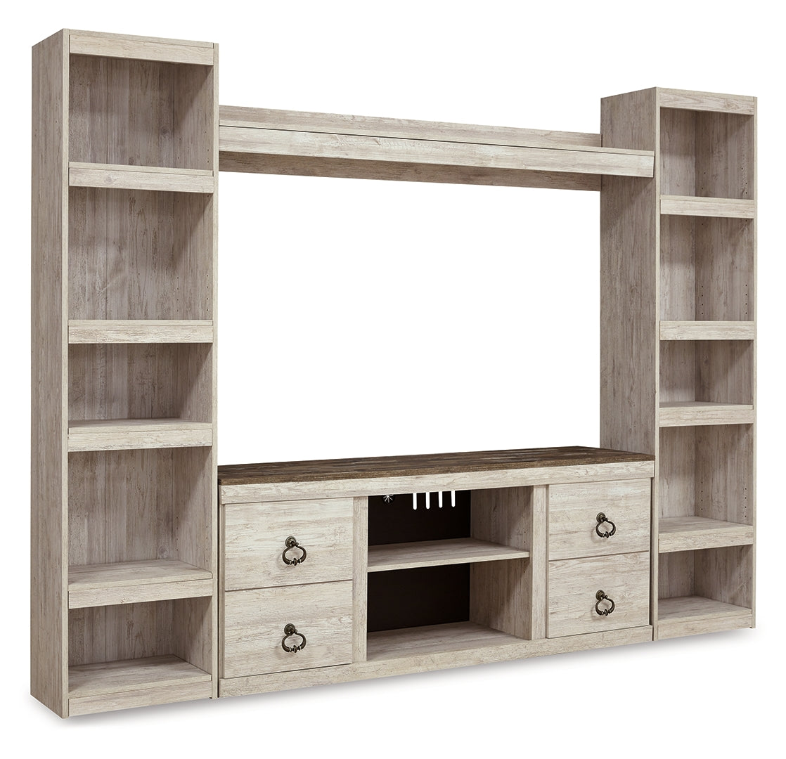 Willowton 4-Piece Entertainment Center