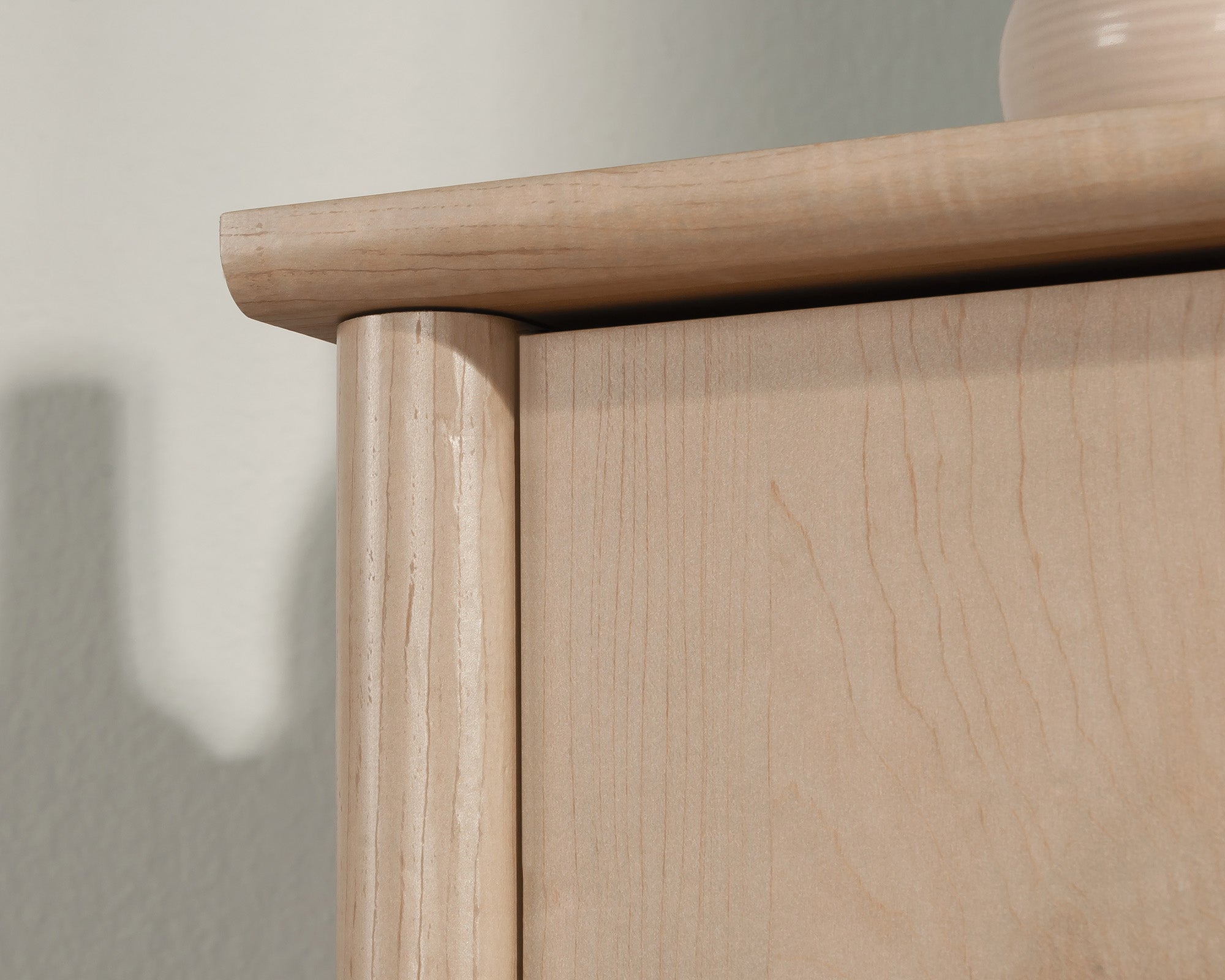 Sauder Select Two-Door Storage Cabinet in Natural Maple