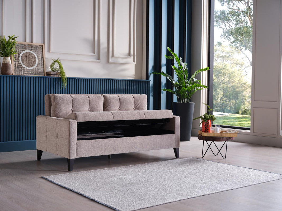 Bellona Emmet Sleeper Sofa by Bellona Theo Grey