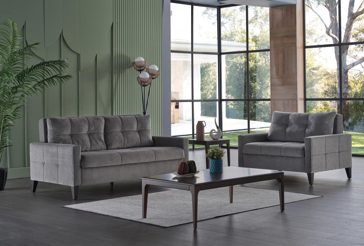 Bellona Emmet Sleeper Sofa by Bellona Theo Grey