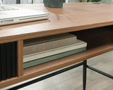 Ambleside  Modern L-Shaped Desk in Serene Walnut