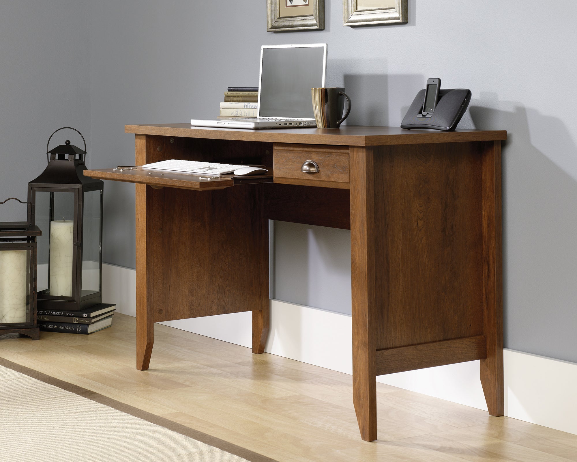 Shoal Creek  Computer Desk Oiled Oak