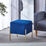 Artisan Dejanna Ottoman Blue