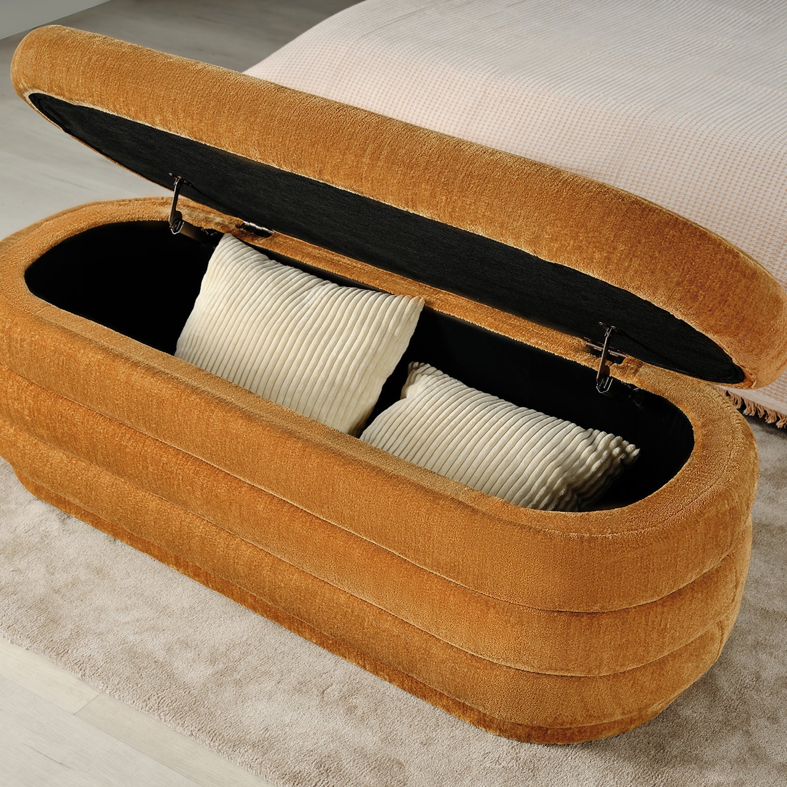 Artisan Bohlin Ottoman Yellow