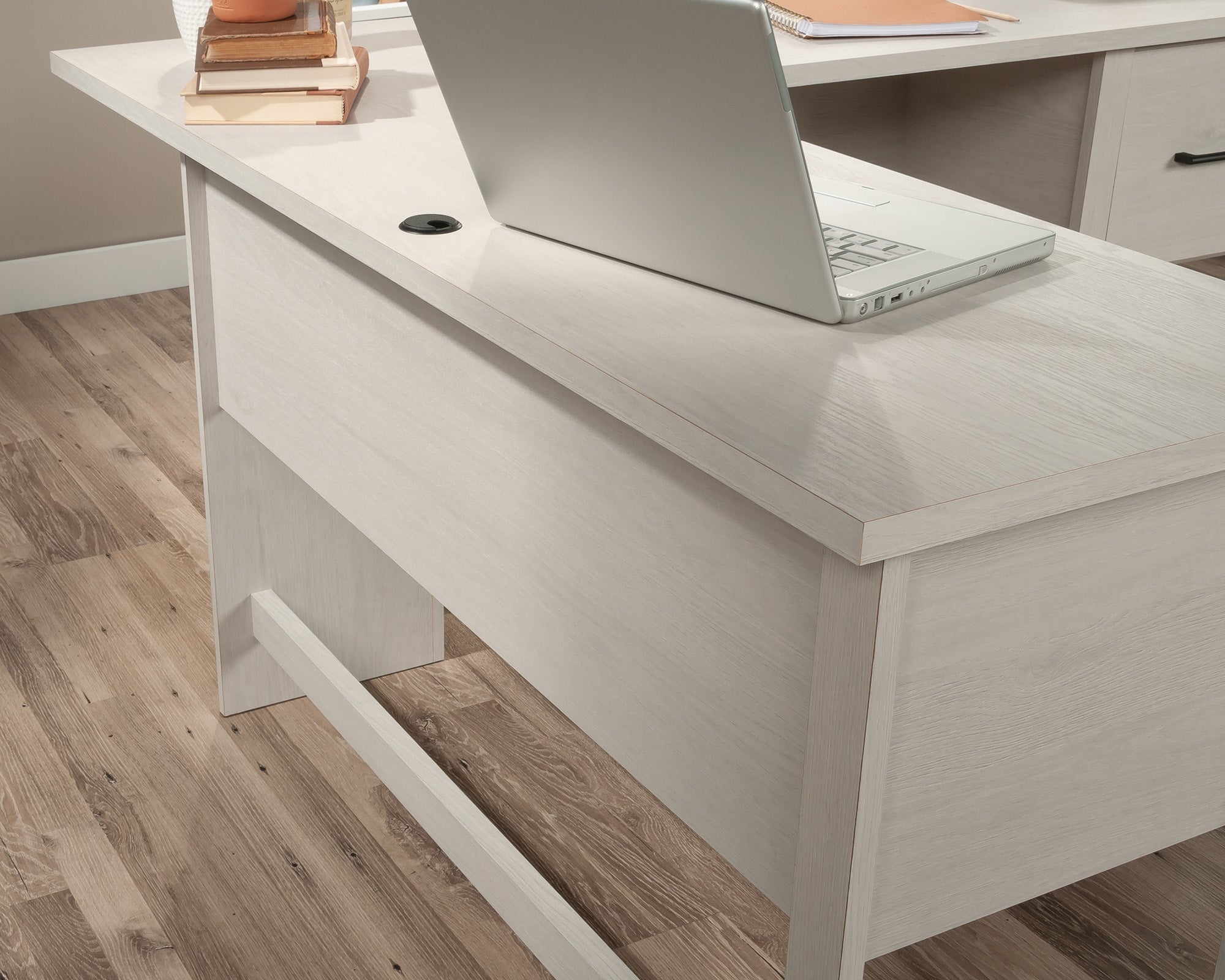 Summit Station  L-Shaped Home Office Desk with Drawer