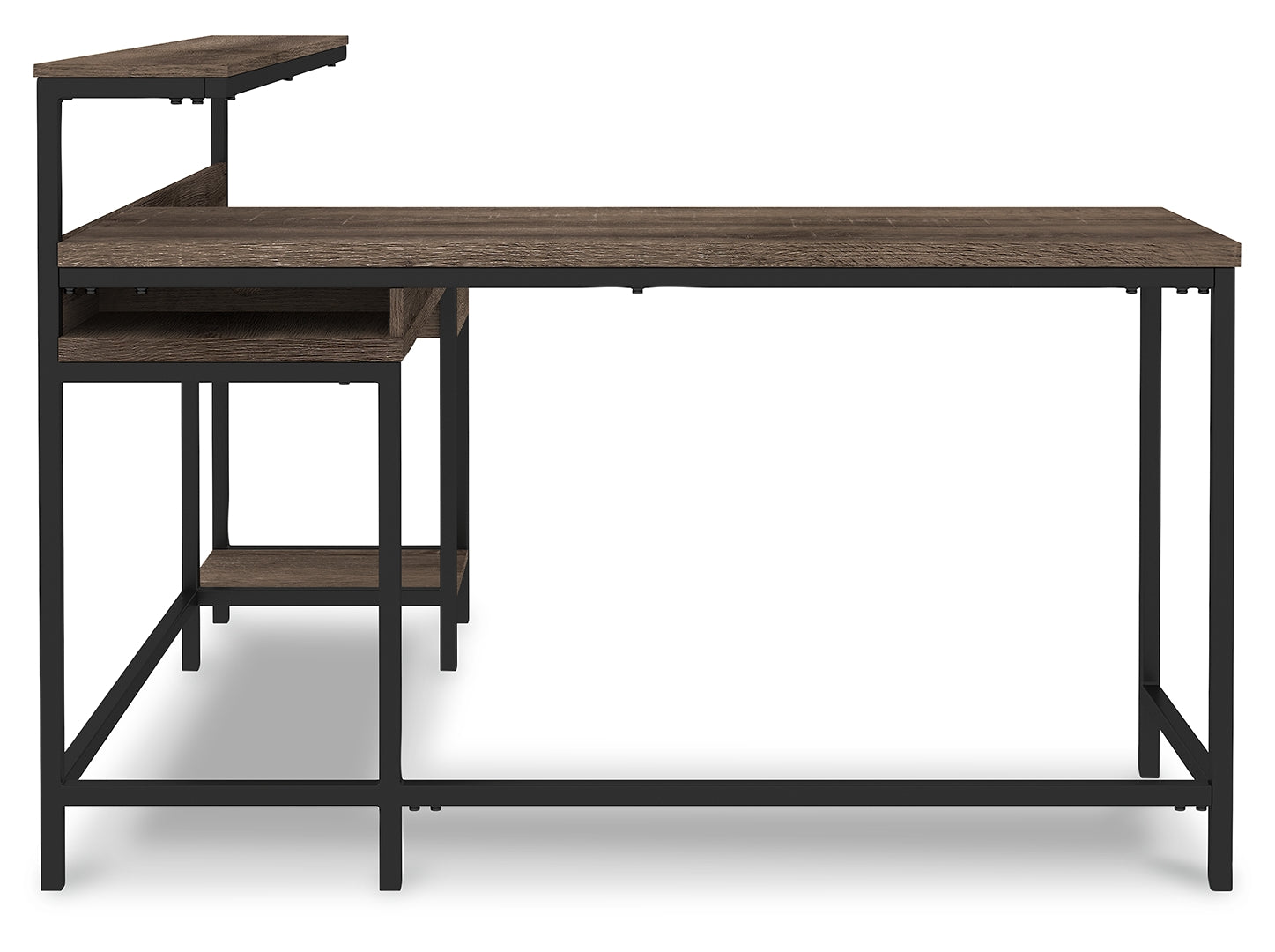 Arlenbry L-Desk with Storage