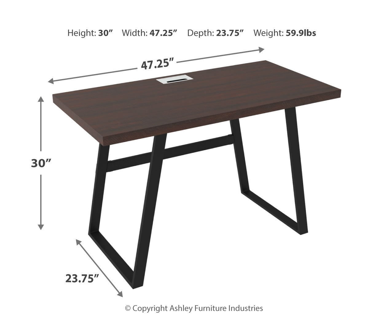 Camiburg Home Office Small Desk