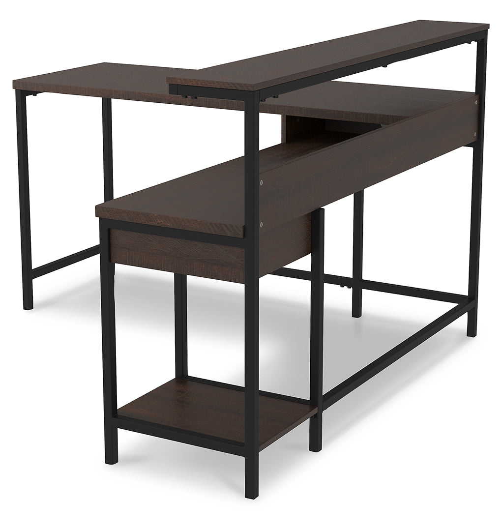 Camiburg L-Desk with Storage