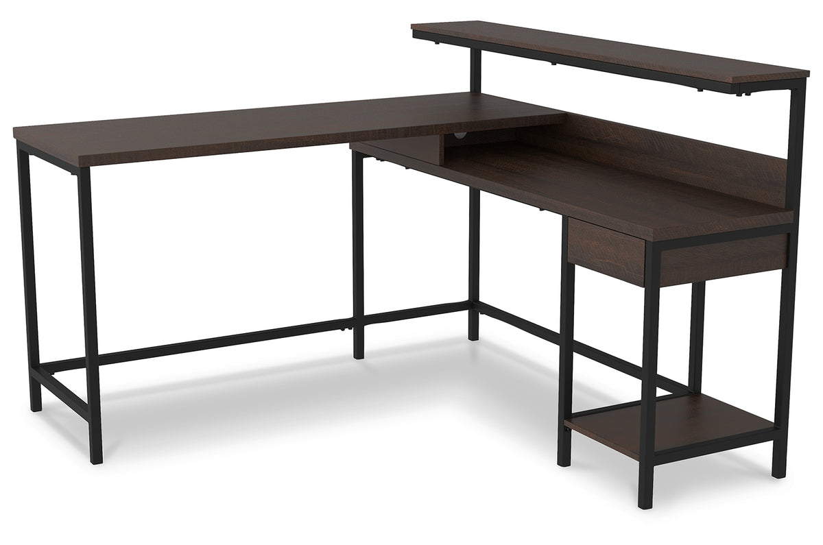 Camiburg L-Desk with Storage