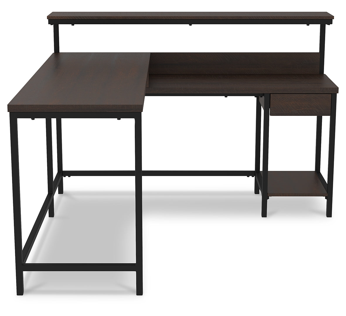 Camiburg L-Desk with Storage