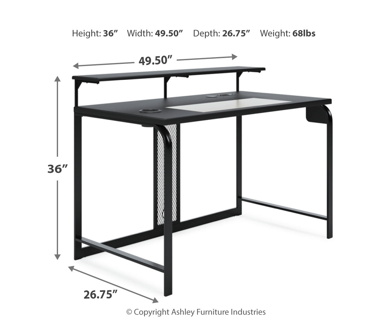 Lynxtyn Home Office Desk