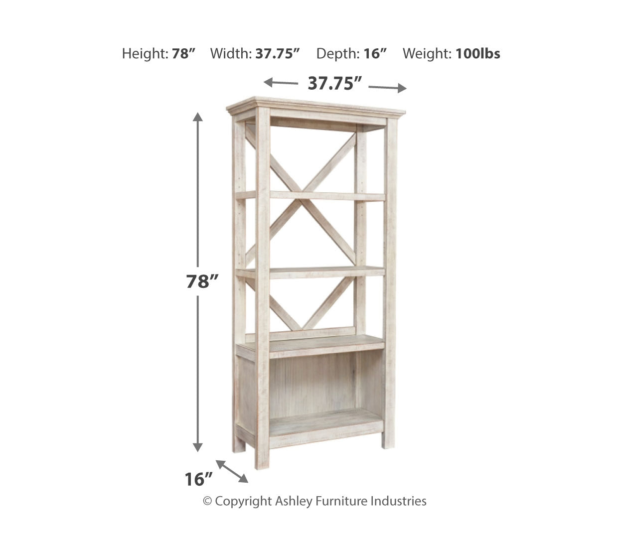 Carynhurst Large Bookcase