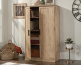 Aspen Post  2-Door Storage Cabinet in Prime Oak