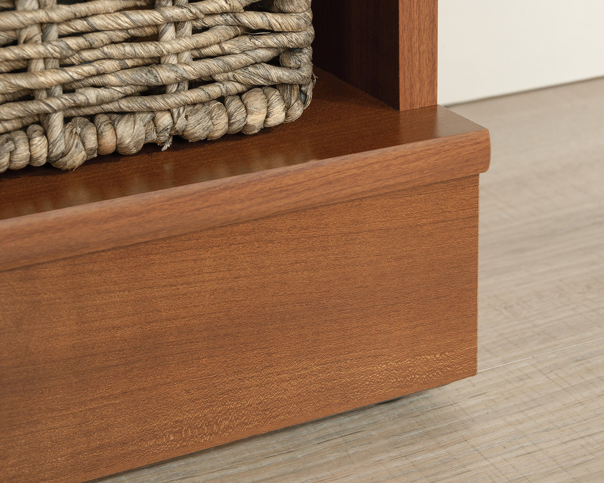 HomePlus 2-Door Storage Cabinet in Sienna Oak