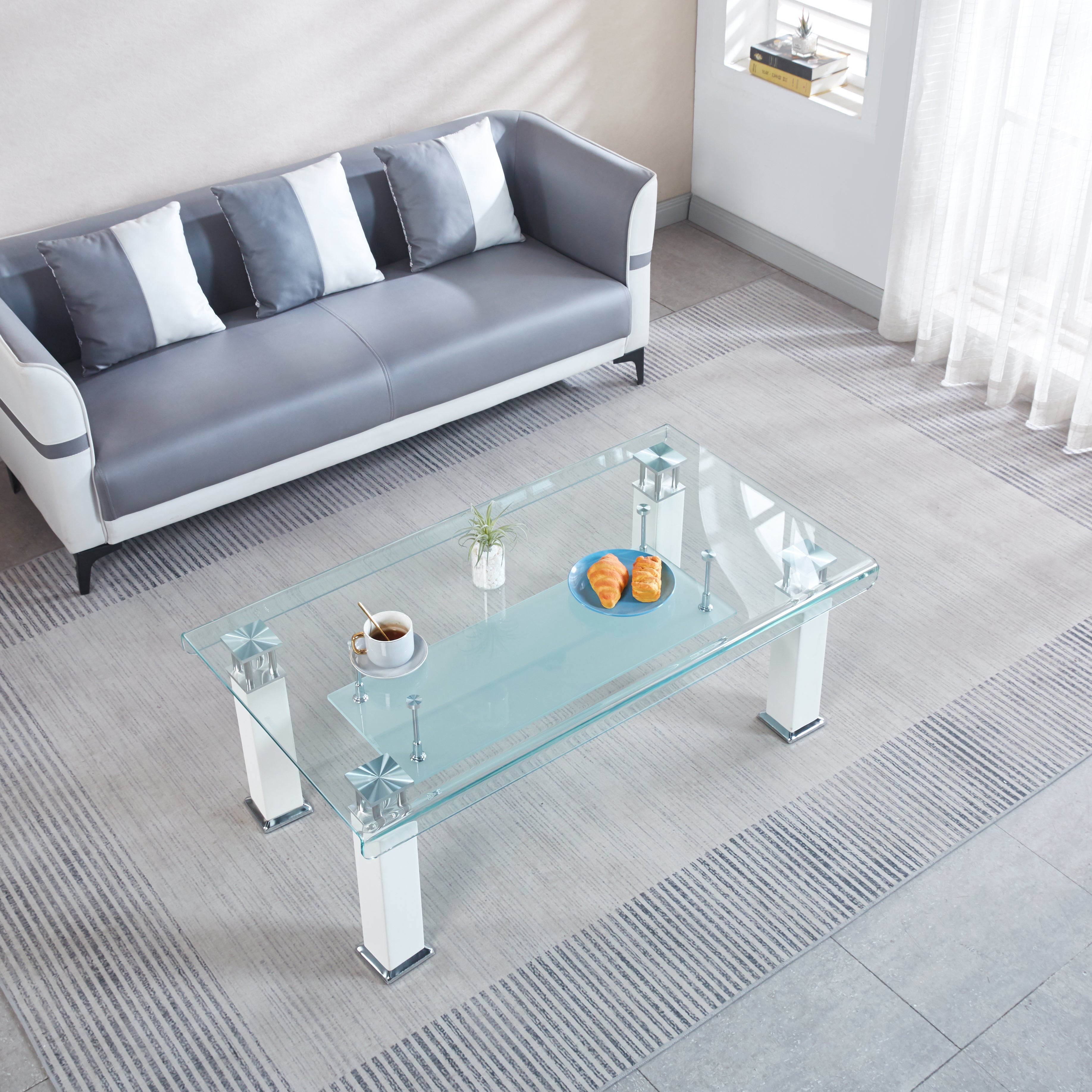 Artisan Faaris Coffee Table White