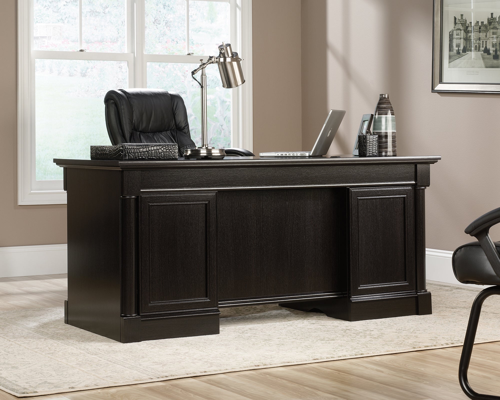 Palladia  Executive Desk Wind Oak