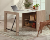 Dixon City  Desk with Storage Shelves in Brushed Oak