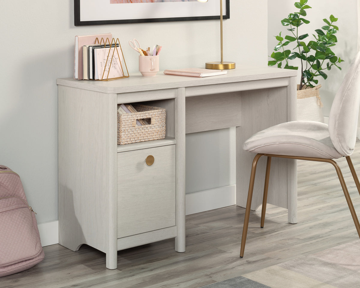 Dover Edge  Home Office Desk in Glacier Oak